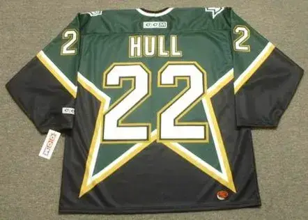 BRETT HULL Dallas Stars 1999 Away CCM Throwback NHL Hockey Jersey 