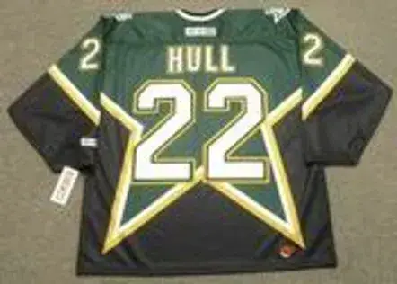 BRETT HULL Dallas Stars 1999 Away CCM Throwback NHL Hockey Jersey 