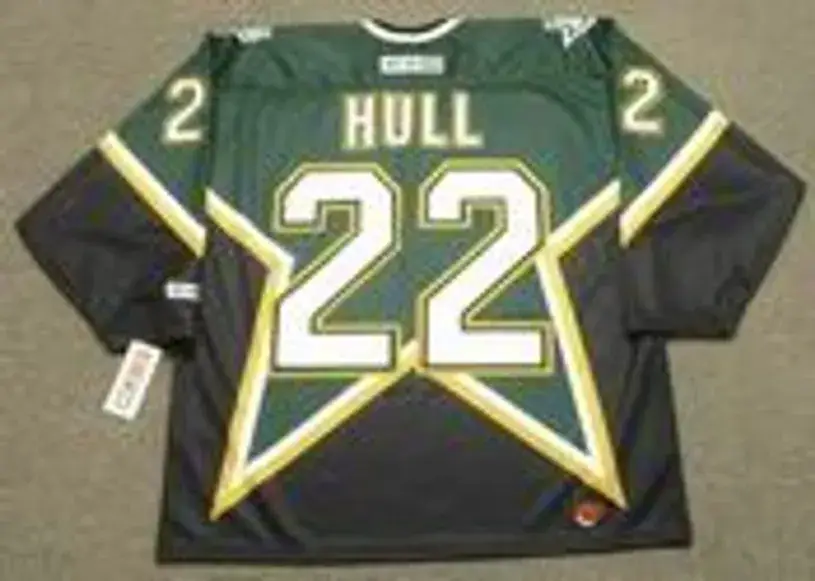 BRETT HULL Dallas Stars 1999 Away CCM Throwback NHL Hockey Jersey 