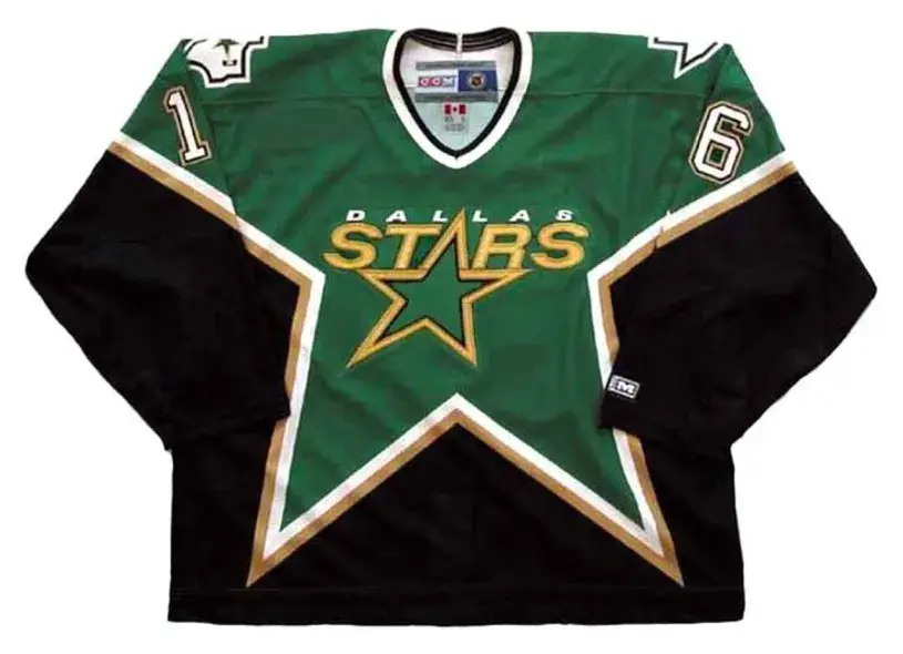 BRETT HULL Dallas Stars 2000 Away CCM Throwback NHL Hockey Jersey