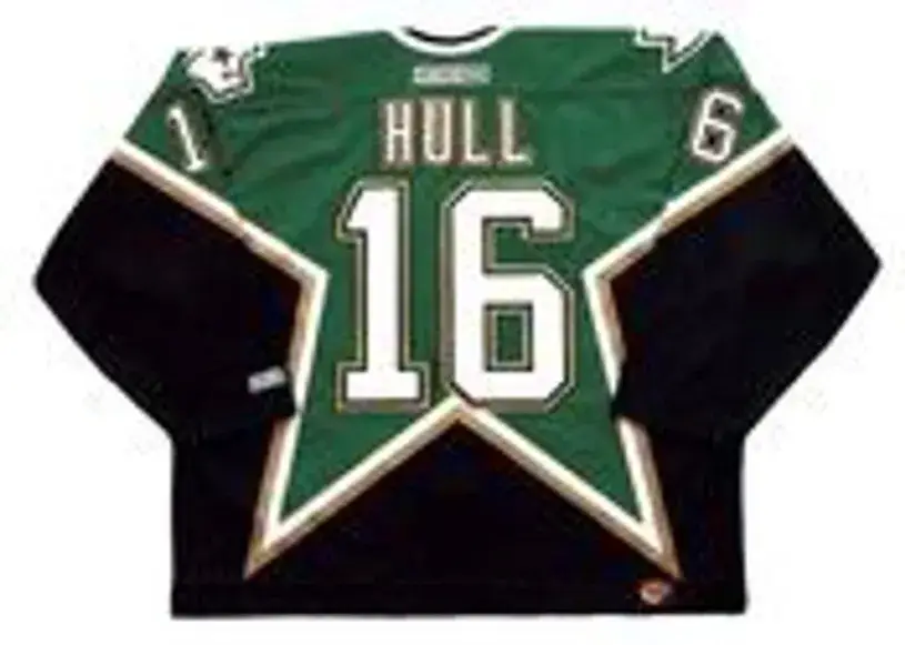 BRETT HULL Dallas Stars 2000 Away CCM Throwback NHL Hockey Jersey 