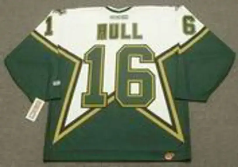 BRETT HULL Dallas Stars 2000 Home CCM Throwback NHL Hockey Jersey 