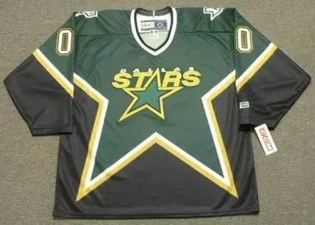 DALLAS STARS 1990’s CCM Throwback Away Jersey Customized “Any Name & Number(s)”