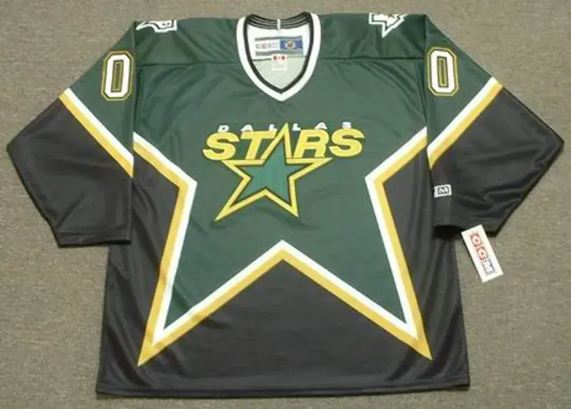DALLAS STARS 1990’s CCM Throwback Away Jersey Customized “Any Name & Number(s)”