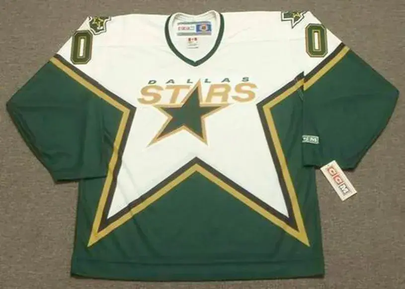 DALLAS STARS 1990’s CCM Throwback Home Jersey Customized “Any Name & Number(s)”