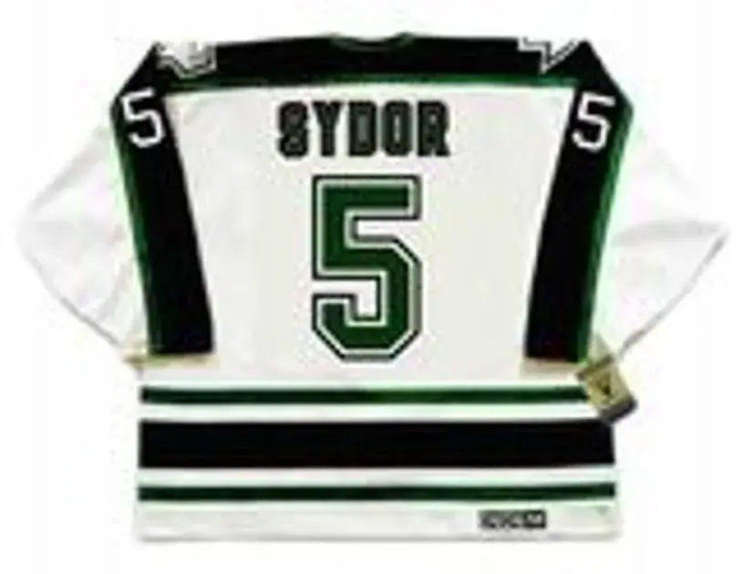 DARRYL SYDOR Dallas Stars 1996 Home CCM Throwback NHL Hockey Jersey 