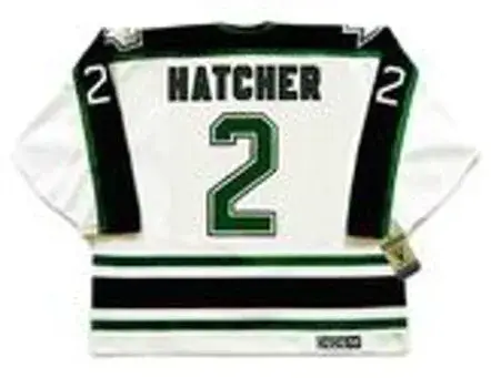 DERIAN HATCHER Dallas Stars 1996 Home CCM Throwback NHL Hockey Jersey 