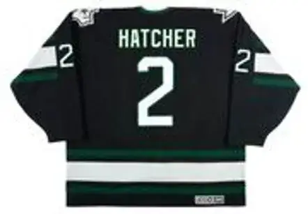 DERIAN HATCHER Dallas Stars 1997 Away CCM Throwback NHL Hockey Jersey 