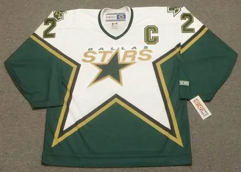 DERIAN HATCHER Dallas Stars 1999 CCM Throwback Home NHL Jersey