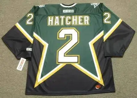 DERIAN HATCHER Dallas Stars 1999 CCM Throwback NHL Jersey 