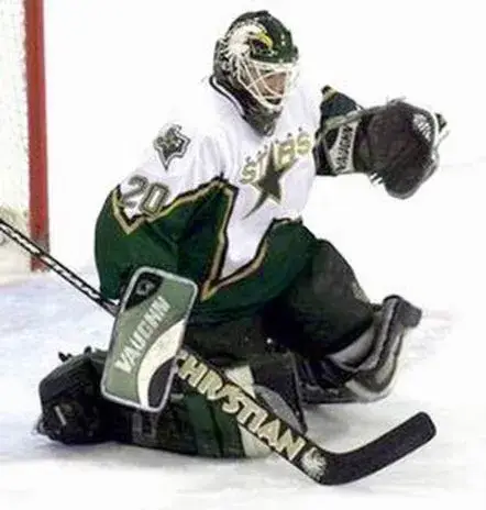 ED BELFOUR Dallas Stars 1999 CCM Throwback Home NHL Jersey 