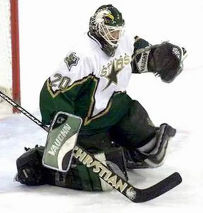 ED BELFOUR Dallas Stars 1999 CCM Throwback Home NHL Jersey 