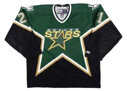 GUY CARBONNEAU Dallas Stars 1999 CCM Throwback NHL Hockey Jersey