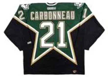 GUY CARBONNEAU Dallas Stars 1999 CCM Throwback NHL Hockey Jersey 