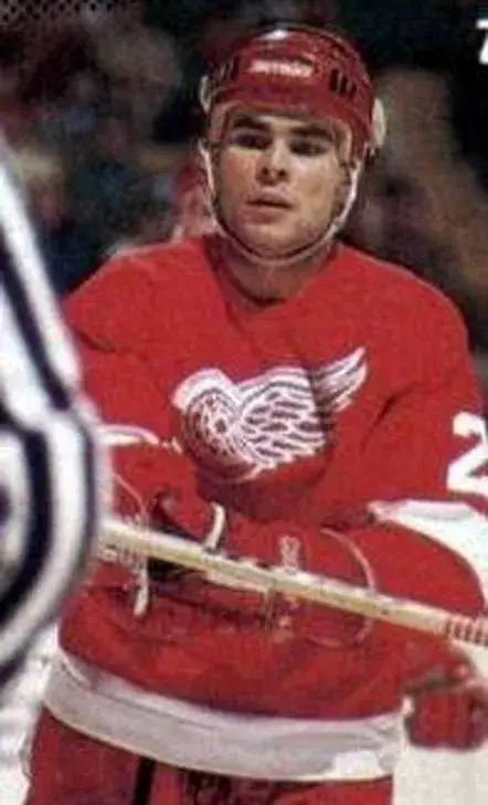 ADAM OATES Detroit Red Wings 1988 Away CCM Throwback NHL Hockey Jersey 