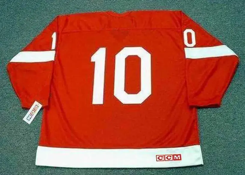 ALEX DELVECCHIO Detroit Red Wings 1960’s Home CCM Throwback NHL Hockey Jersey 