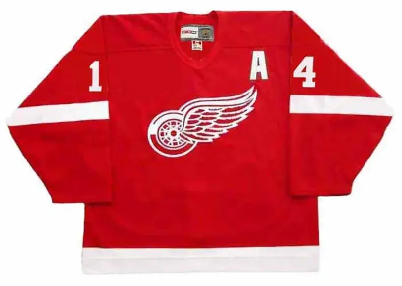 BRENDAN SHANAHAN Detroit Red Wings 2002 Away CCM Throwback NHL Hockey Jersey