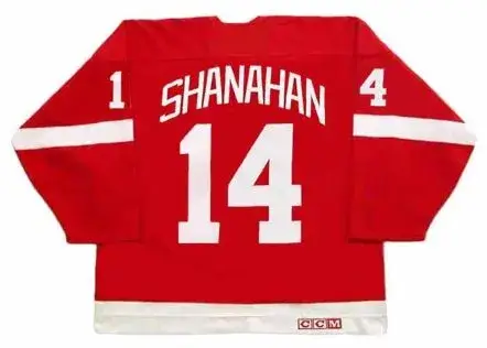 BRENDAN SHANAHAN Detroit Red Wings 2002 Away CCM Throwback NHL Hockey Jersey 