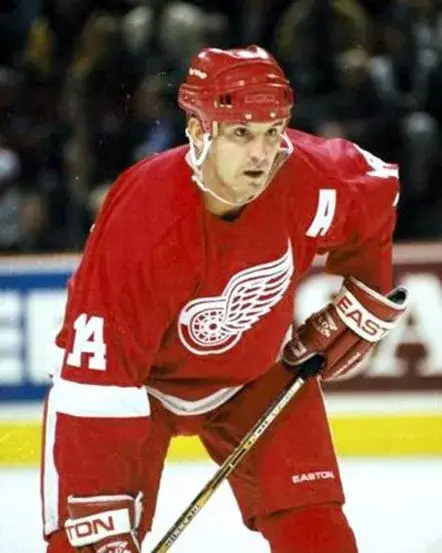 BRENDAN SHANAHAN Detroit Red Wings 2002 Away CCM Throwback NHL Hockey Jersey 