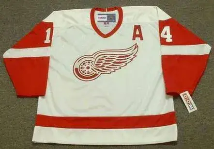 BRENDAN SHANAHAN Detroit Red Wings 2002 Home CCM Throwback NHL Hockey Jersey