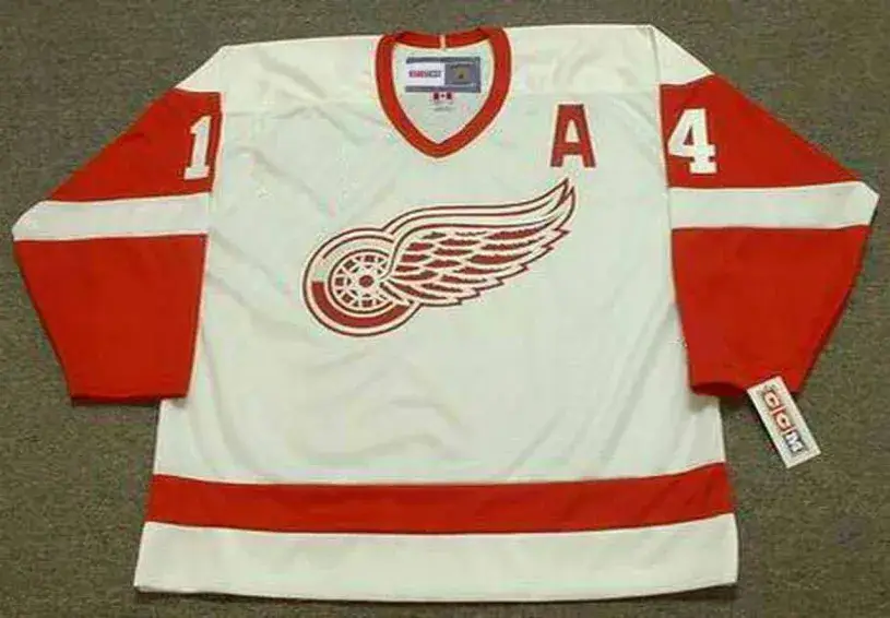 BRENDAN SHANAHAN Detroit Red Wings 2002 Home CCM Throwback NHL Hockey Jersey