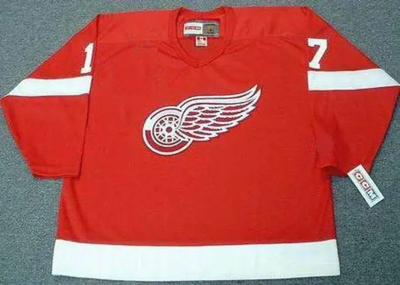 BRETT HULL Detroit Red Wings 2002 Away CCM Throwback Hockey Jersey