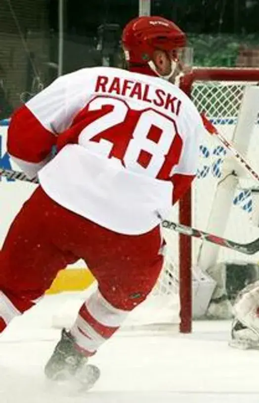 BRIAN RAFALSKI Detroit Red Wings 1920’s CCM Vintage Throwback NHL Hockey Jersey 