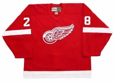 BRIAN RAFALSKI Detroit Red Wings 2008 Home CCM Throwback NHL Hockey Jersey