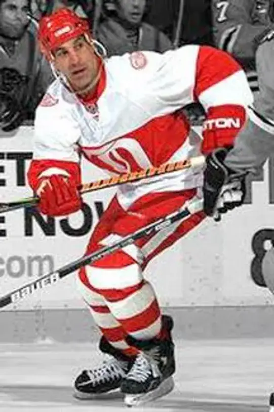 CHRIS CHELIOS Detroit Red Wings 1920’s CCM Vintage Throwback NHL Hockey Jersey 