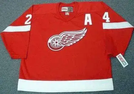 CHRIS CHELIOS Detroit Red Wings 2002 Away CCM Throwback NHL Hockey Jersey