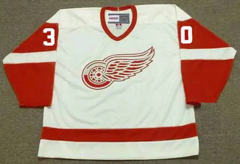 CHRIS OSGOOD Detroit Red Wings 1995 Home CCM Vintage NHL Hockey Jersey