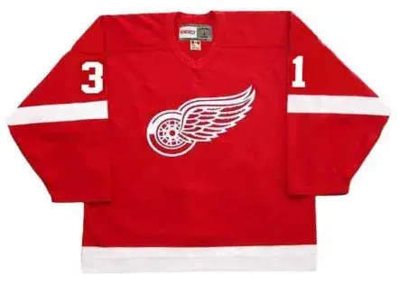 CURTIS JOSEPH Detroit Red Wings 2002 Away CCM Throwback NHL Hockey Jersey