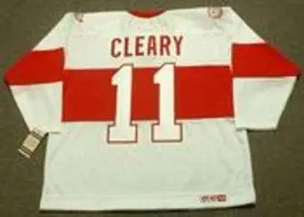DANIEL CLEARY Detroit Red Wings 1920’s CCM Vintage Throwback NHL Hockey Jersey 