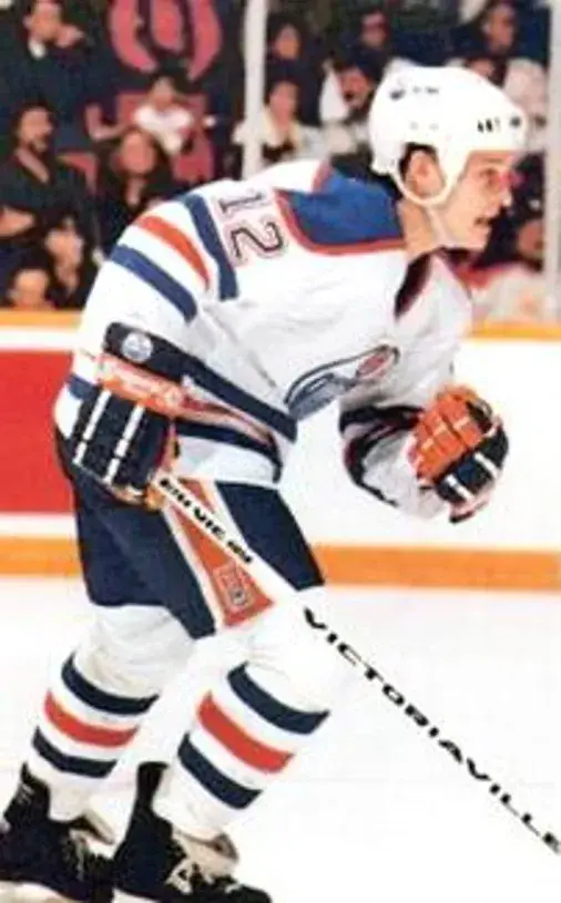ADAM GRAVES Edmonton Oilers 1990 Home CCM Vintage Throwback NHL Jersey 