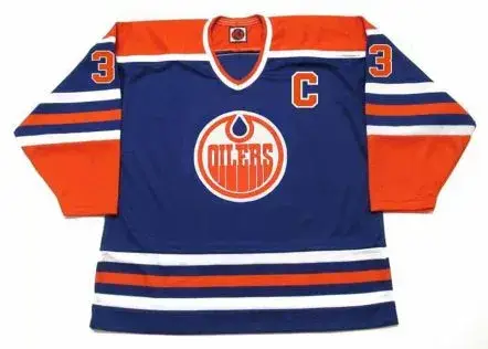 AL HAMILTON Edmonton Oilers 1975 WHA Throwback Hockey Jersey