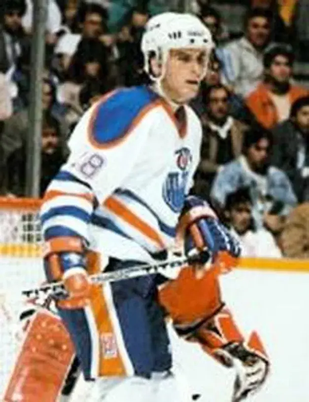 CRAIG SIMPSON Edmonton Oilers 1990 CCM Vintage Throwback Home NHL Jersey 