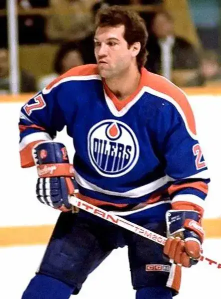DAVE SEMENKO Edmonton Oilers 1985 CCM Vintage Throwback Away NHL Hockey Jersey 