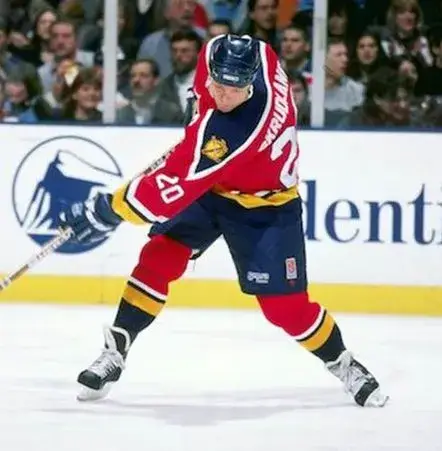 BRIAN SKRUDLAND Florida Panthers 1996 Away CCM Vintage Throwback NHL Hockey Jersey 