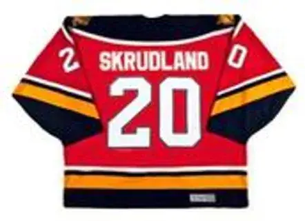 BRIAN SKRUDLAND Florida Panthers 1996 Away CCM Vintage Throwback NHL Hockey Jersey 