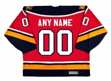 FLORIDA PANTHERS 1990’s CCM Vintage Away Jersey Customized “Any Name & Number(s)” 