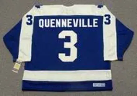 JOEL QUENNEVILLE Toronto Maple Leafs 1978 Away CCM Throwback Hockey Jersey 