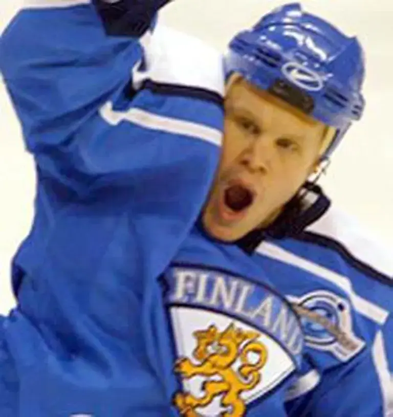 OLLI JOKINEN 2002 Team Finland Nike Olympic Throwback Hockey Jersey 