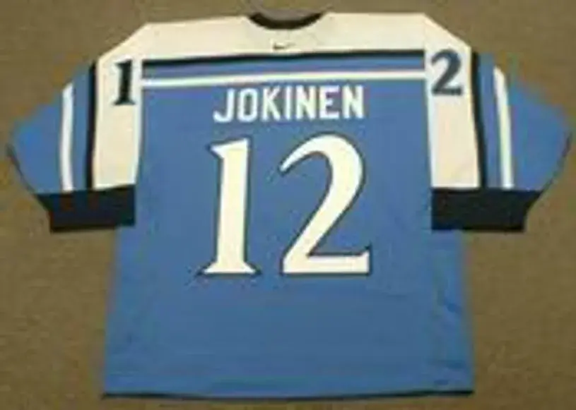 OLLI JOKINEN 2002 Team Finland Nike Olympic Throwback Hockey Jersey 