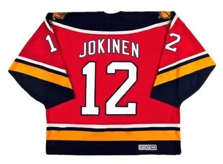 OLLI JOKINEN Florida Panthers 2003 CCM Vintage Throwback Home NHL Hockey Jersey 