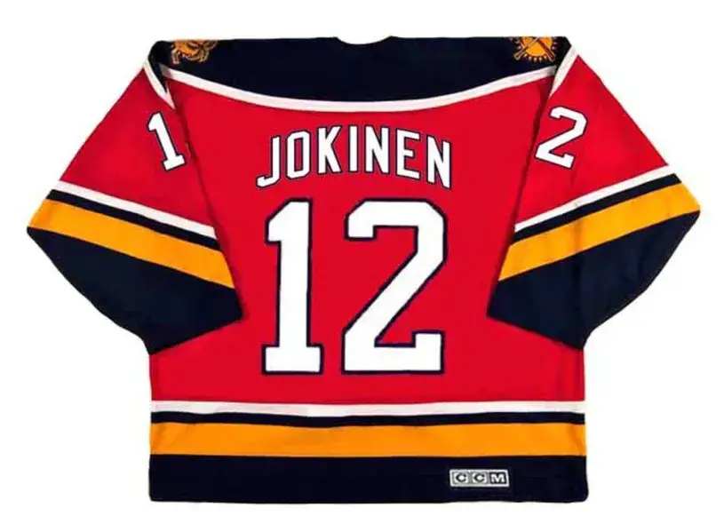 OLLI JOKINEN Florida Panthers 2003 CCM Vintage Throwback Home NHL Hockey Jersey 
