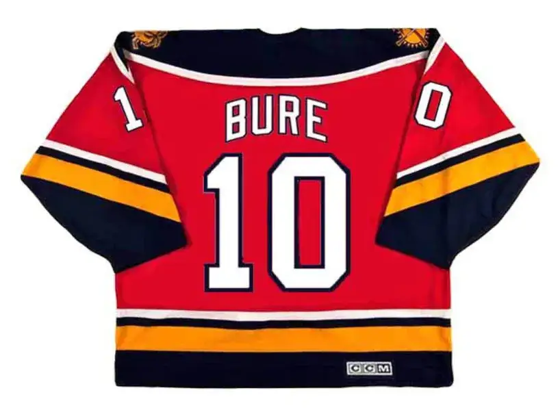 PAVEL BURE Florida Panthers 1999 CCM Vintage Throwback Away NHL Hockey Jersey 