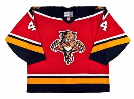 ROB NIEDERMAYER Florida Panthers 1996 Away CCM Vintage Throwback NHL Hockey Jersey