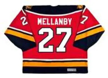 SCOTT MELLANBY Florida Panthers 1996 Away CCM Vintage Throwback NHL Hockey Jersey 