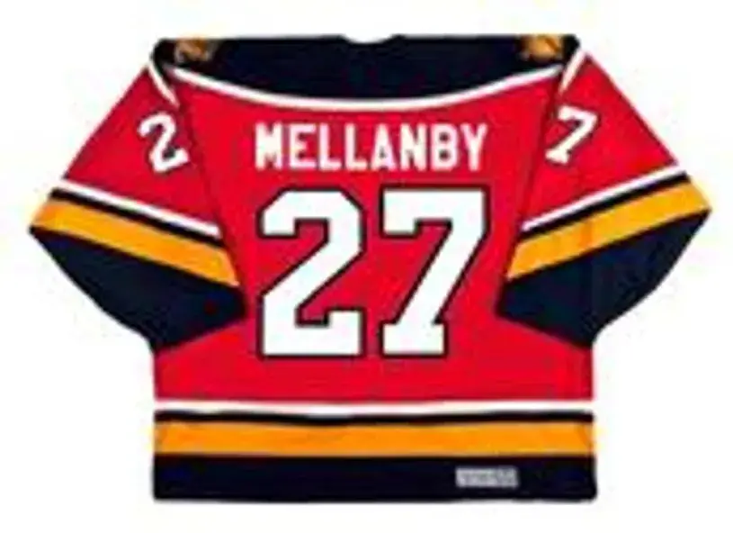 SCOTT MELLANBY Florida Panthers 1996 Away CCM Vintage Throwback NHL Hockey Jersey 