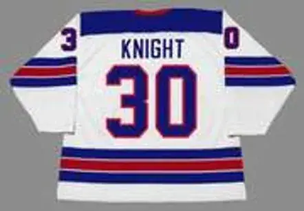 SPENCER KNIGHT 2020 USA Nike Throwback Hockey Jersey 